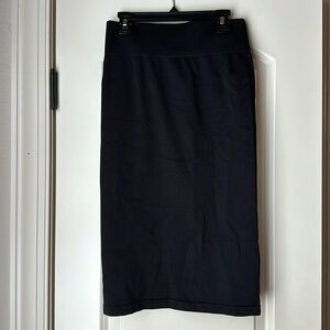 Balance/Vitality Pencil Skirt Linear Midi